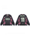 Neutral wear Printed Letter Long-sleeved T-shirt
