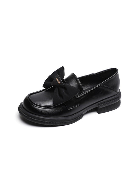 Liber Spring and Autumn Bowknot Women's Loafers