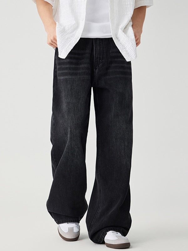 Liber Summer Men's Pocket decoration Jeans