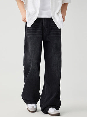 Liber Summer Men's Pocket decoration Jeans