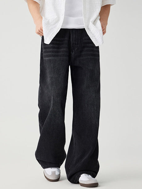 Liber Summer Men's Pocket decoration Jeans