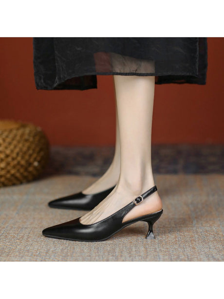 Liber Spring and autumn women's high heels