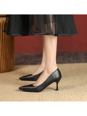 Liber Spring and autumn women's high heels