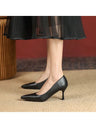 Liber Spring and autumn women's high heels