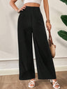 Casual style Straight-leg Pants