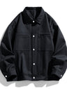 Liber Autumn Men's Solid Color Jackets