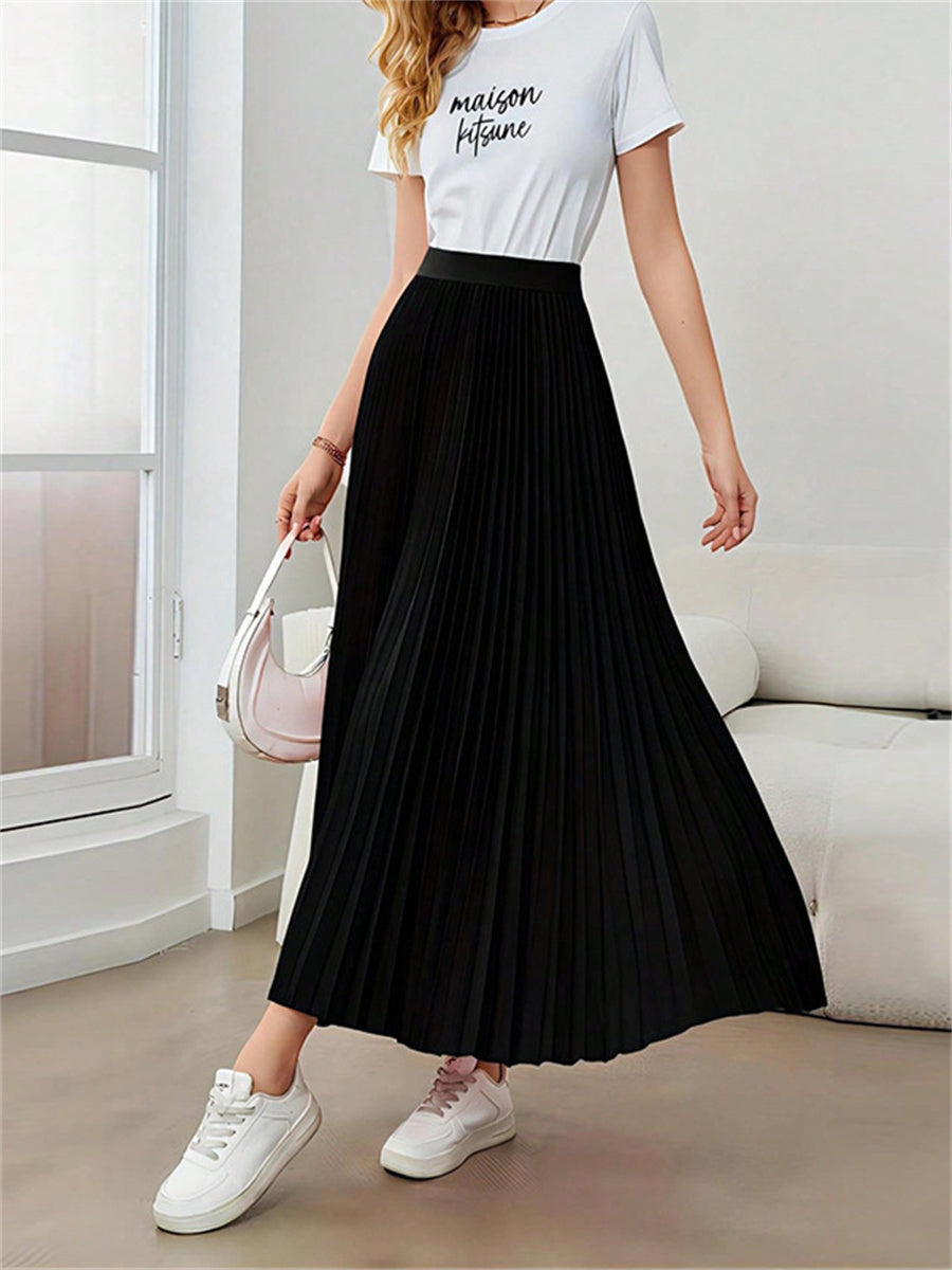 Liber Summer Women's Solid Color Solid Color Skirts