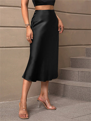 Liber Summer Women's Solid Color Solid Color Skirts