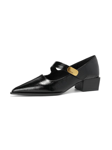 Liber Spring and Autumn Women's Mary Jane Shoes