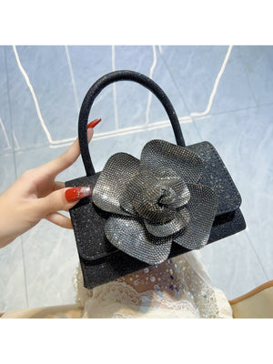 Liber Four Seasons ACC Flower Small Square Bun