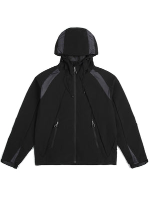 Water-repellent Patchwork Windbreakers