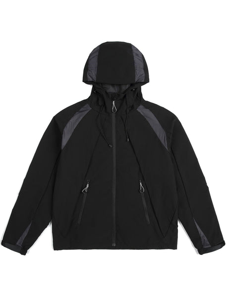 Water-repellent Patchwork Windbreakers