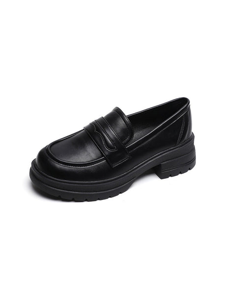 Liber Spring and autumn women's thick-soled loafers