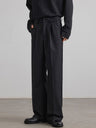 Liber Autumn Men's Pocket decoration Solid Color Pants