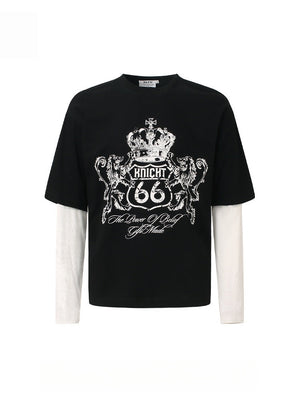 Liber Autumn Neutral wear Printed Creativity T-shirts