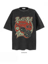 Liber Summer Neutral Printed Pattern T-shirts