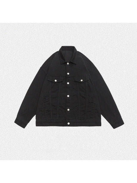 Liber Summer Neutral wear Pocket decoration Solid Color Jackets