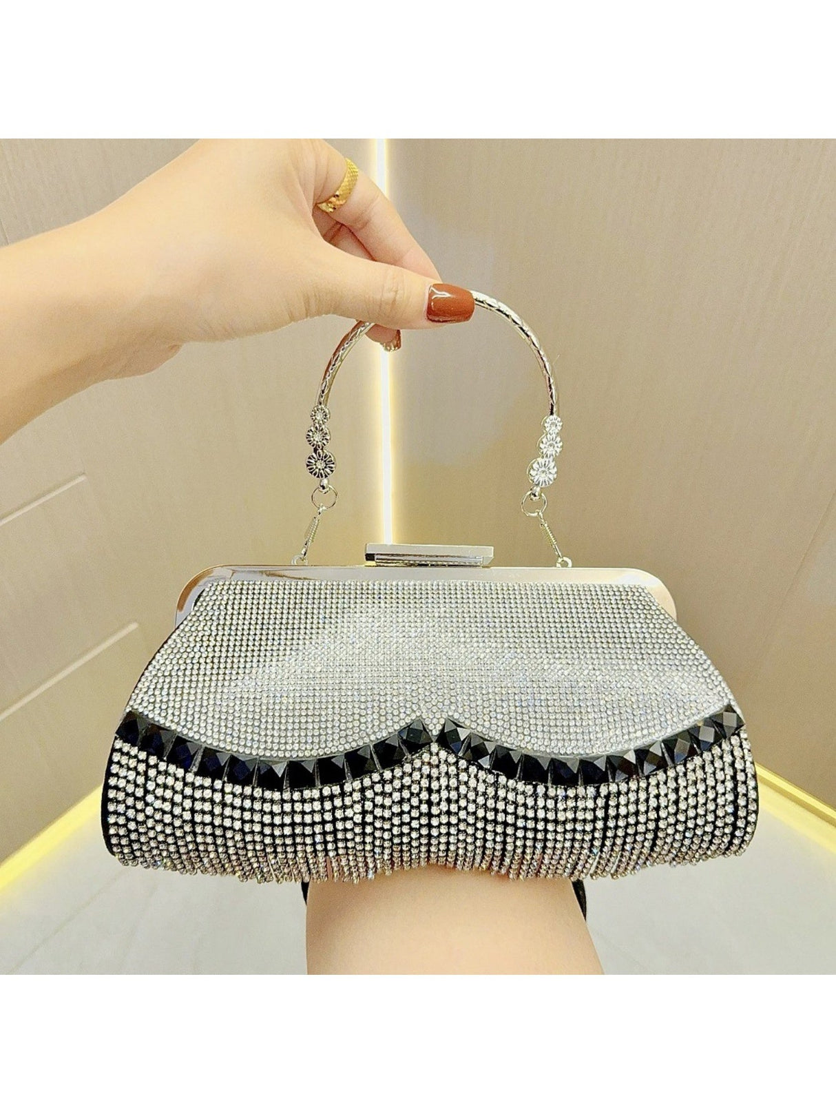 Liber Four Seasons ACC Diamond Tassel Birkin Bag