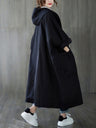 Oversized Hooded Trench Coat