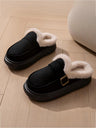 Solid Color Thick-soled Slippers