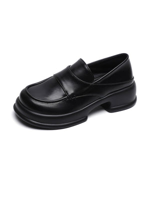 Liber Spring and autumn women's thick-soled loafers
