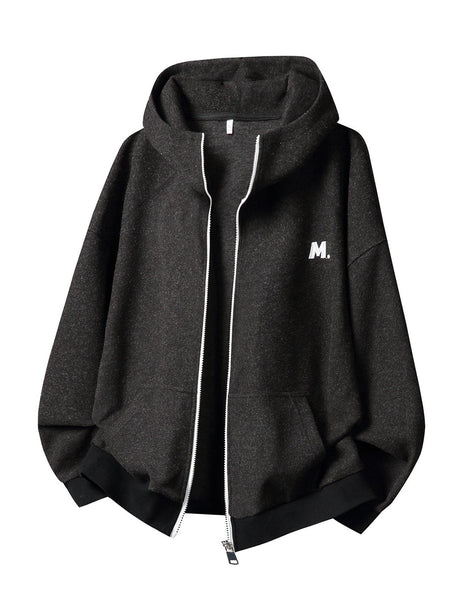 Liber Autumn Men's Embroidered Pattern Letter Jackets