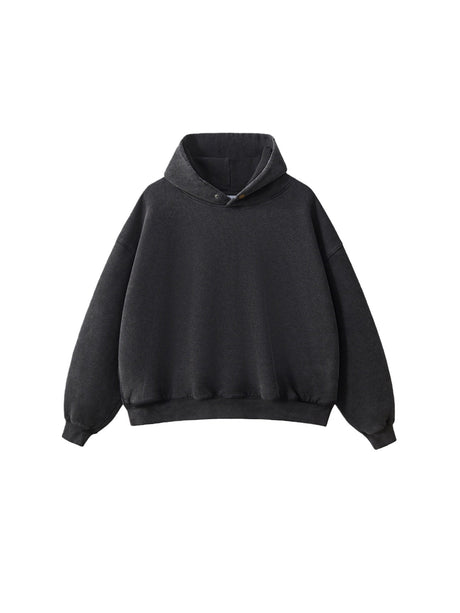 Washing Plush Hooded Sweatshirts&Hoodies