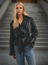Liber Summer Women's Splicing Solid Color Jackets