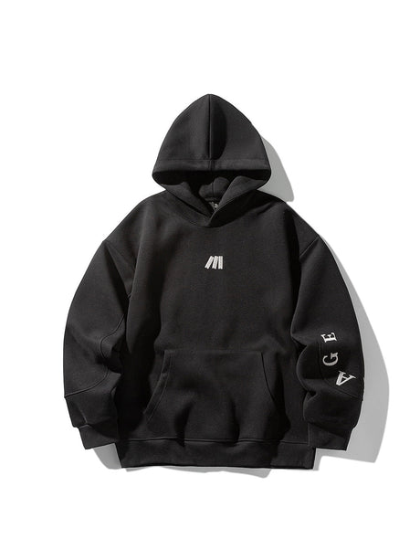 Letter Embroidery Hooded Sweatshirts&Hoodies