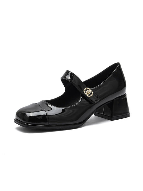 Liber Spring and Autumn Women's Mary Jane Shoes