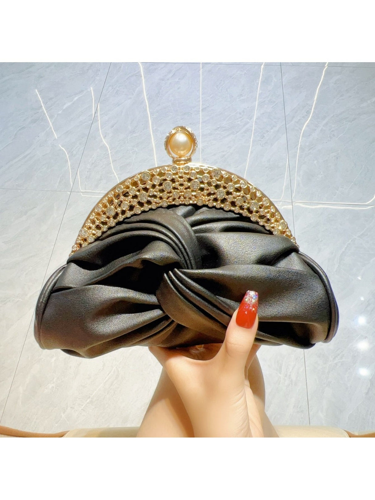 Liber Four Seasons ACC Twist Pleated Bag