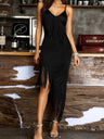 Liber Autumn Women's Irregular Tassel Maxi Dresses