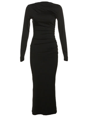 Liber Winter Women's Solid Color Solid Color Maxi Dresses
