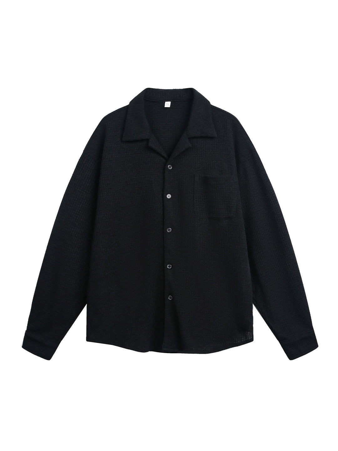 Liber Autumn Men's Pocket decoration Solid Color Shirts
