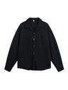 Liber Autumn Men's Pocket decoration Solid Color Shirts