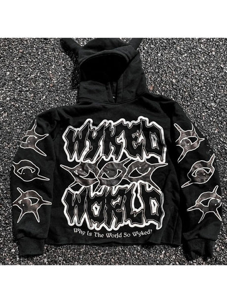Liber Autumn Neutral wear 3D pattern Anime cartoon Sweatshirts&Hoodies