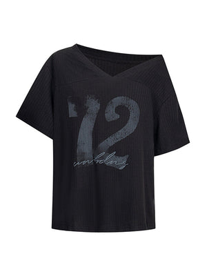 Liber Summer Women's Letters/Numbers/Words T-shirts