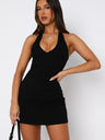 Liber Summer Women's Zipper Solid Color Mini&Short Dresses