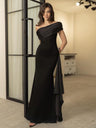 Liber Spring Women's Solid Color Maxi Dresses