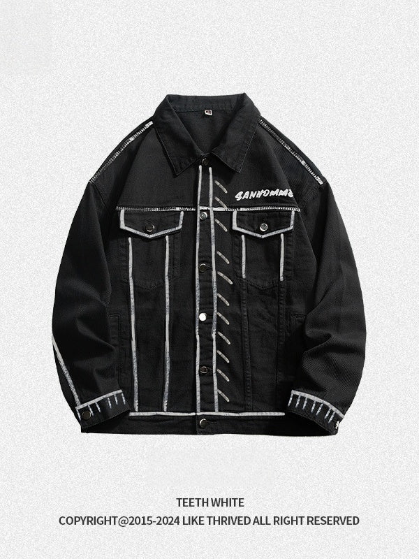 Liber Autumn Neutral wear Pocket decoration Jackets