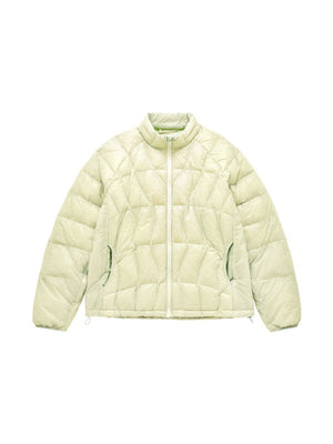 Dandelion Lightweight Stand Collar 90 Velvet Storage Down Jacket