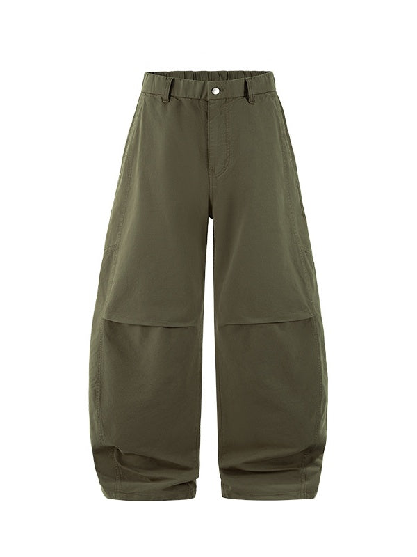 Liber Autumn Neutral wear Solid Color Pants