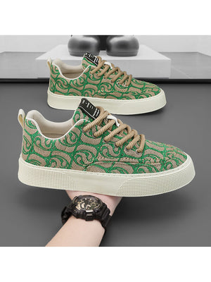 Liber Four Seasons Printed Men's Casual Sneakers