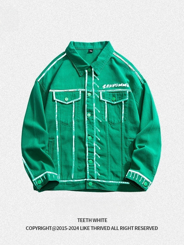 Liber Autumn Neutral wear Pocket decoration Jackets