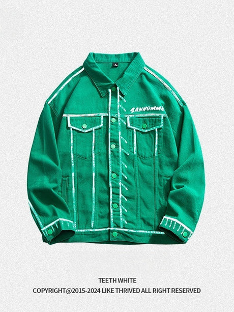 Liber Autumn Neutral wear Pocket decoration Jackets