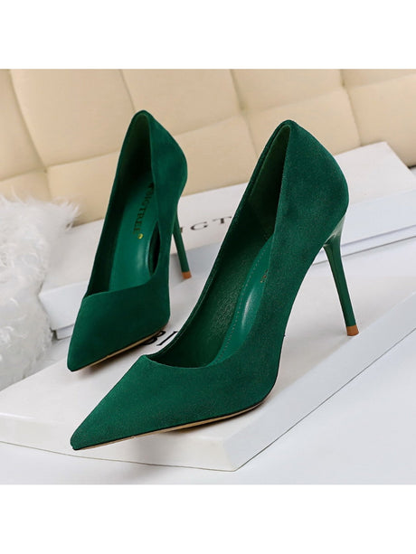 Liber Spring and autumn women's high heels