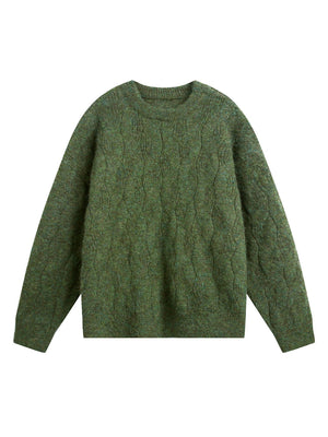 Liber Autumn Neutral wear Ribbed hem Sweaters