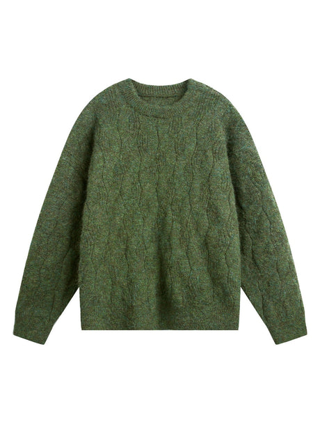 Liber Autumn Neutral wear Ribbed hem Sweaters