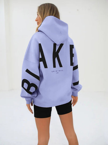 Liber Autumn Women's Letter Sweatshirts&Hoodies