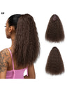 Small Curly Ponytail Synthetic Fiber Drawstring Braid High-temperature Silk Wig
